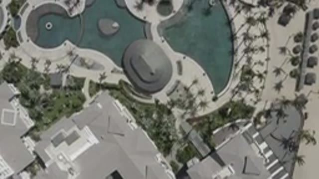 SAN JOSE DEL CABO MEXICO-2020: An Area Filled With Trees Pools Concrete Slabs