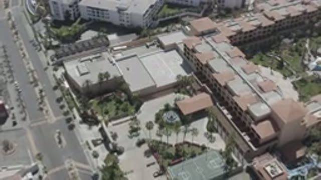 SAN JOSE DEL CABO MEXICO-2020: Beautiful City Buildings Recorded From The Sky
