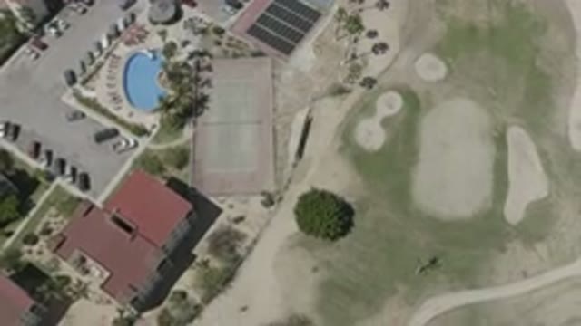 SAN JOSE DEL CABO MEXICO-2020: Complex Of Tourist Buildings With Attached Golf Course