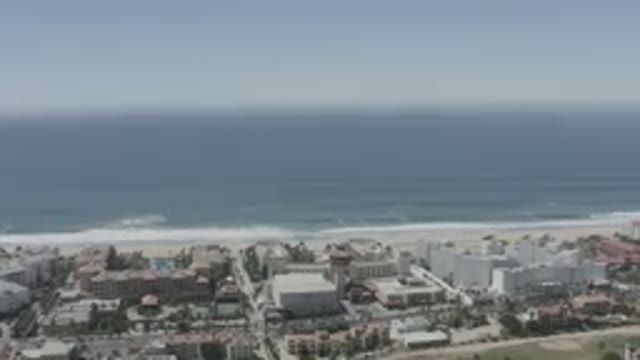 SAN JOSE DEL CABO MEXICO-2020: A View Of The Buildings The Beach And The Ocean