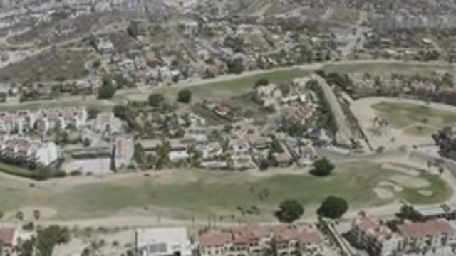 SAN JOSE DEL CABO MEXICO-2020: Gorgeous Neighborhood With Vast Green Fields