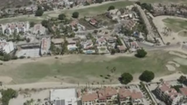 SAN JOSE DEL CABO MEXICO-2020: A Top Side View Of A Township With Beautiful
