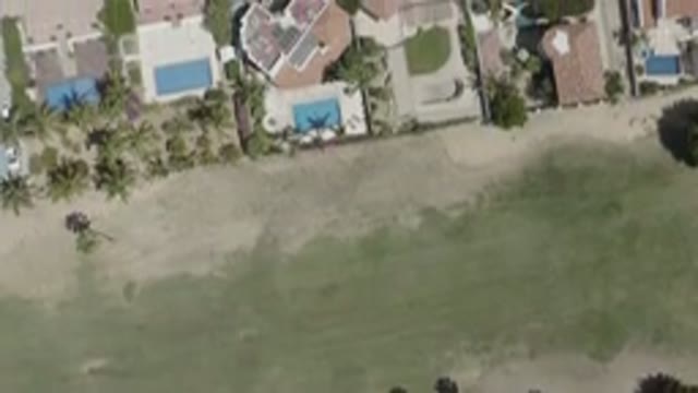 SAN JOSE DEL CABO MEXICO-2020: An Aerial View Of A Landmark With Many Buildings