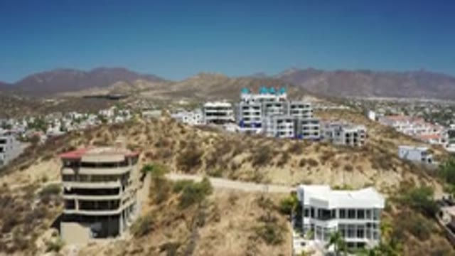 SAN JOSE DEL CABO MEXICO-2020: Luxury Homes And Buildings Under Construction On