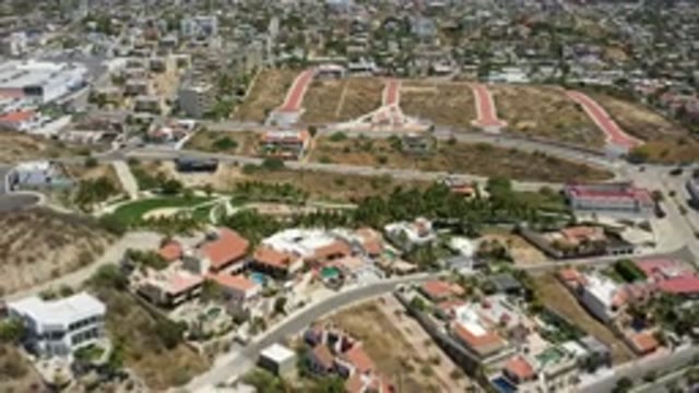 SAN JOSE DEL CABO MEXICO-2020: Aerial View Of The Whole City Which Seems Very