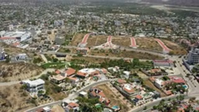 SAN JOSE DEL CABO MEXICO-2020: Small Town With Plenty Of Hill Houses Captured
