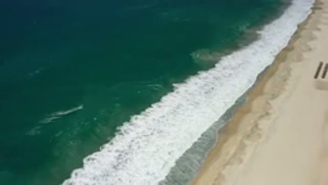 SAN JOSE DEL CABO MEXICO-2020: Beautiful Deeply Blue Sea With Calm Waves