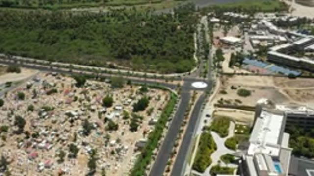 SAN JOSE DEL CABO MEXICO-2020: Filming the Highway and the Beautiful Deeply Green Forest