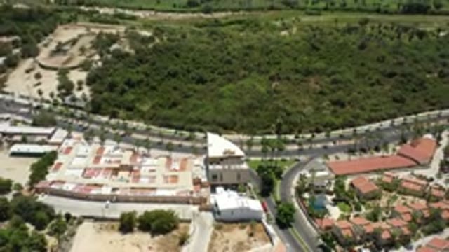 SAN JOSE DEL CABO MEXICO-2020: Aerial Drone Footage Of Peaceful Residential Neighborhood