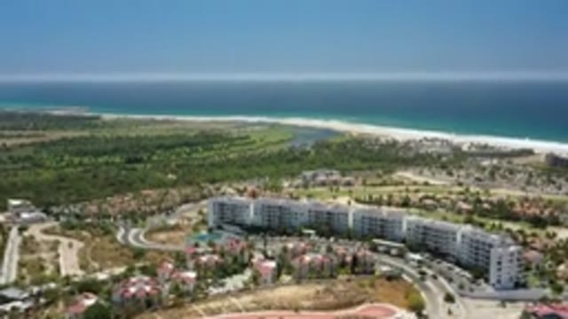 SAN JOSE DEL CABO MEXICO-2020: Beach Setting That Shows The Coast Line And Some