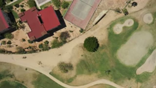 SAN JOSE DEL CABO MEXICO-2020: A Straight Top View Of A Beautiful Landscape And