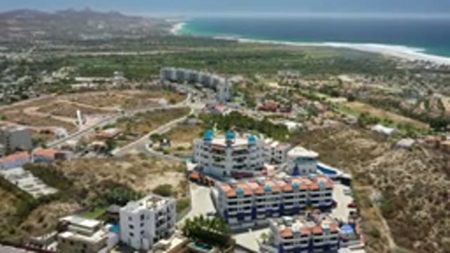 SAN JOSE DEL CABO MEXICO-2020: Beautiful Resort Right Of The Coast Line
