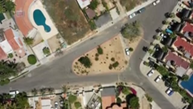 SAN JOSE DEL CABO MEXICO-2020: Top View of the Finest Vacation Homes in San Jose