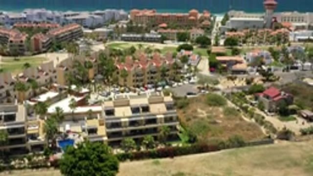 SAN JOSE DEL CABO MEXICO-2020: A Hill Top View Of A Beautiful Town With Lot Of