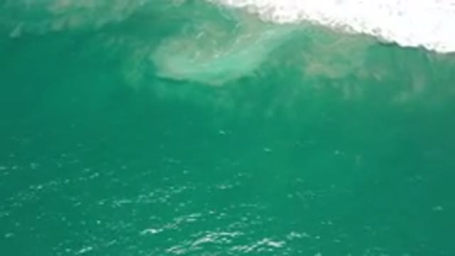 SAN JOSE DEL CABO MEXICO-2020: Relaxing Aerial View Of Blue Ocean On A Sunny Day