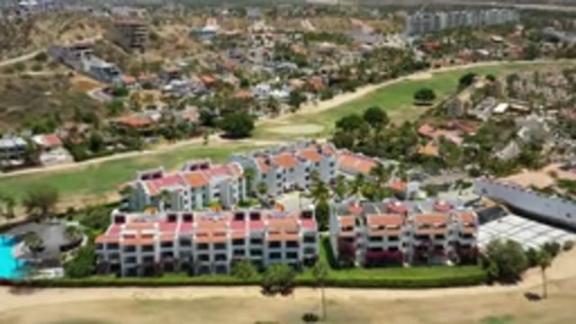 SAN JOSE DEL CABO MEXICO-2020: Complex Of Tourist Buildings With Annexed