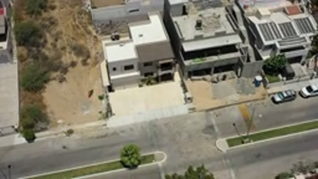 SAN JOSE DEL CABO MEXICO-2020: Overhead View Of Apartment Or Condos With A
