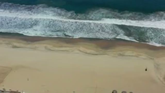 SAN JOSE DEL CABO MEXICO-2020: A Beautiful View Of The Ocean's Shore From Above