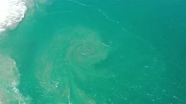 SAN JOSE DEL CABO MEXICO-2020: Ocean Moving Into Action To Create A Giant Storm