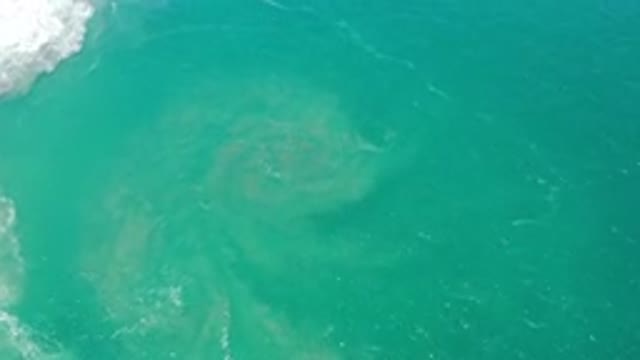 SAN JOSE DEL CABO MEXICO-2020: A View Of The Ocean Showing A Strong Wave Forming