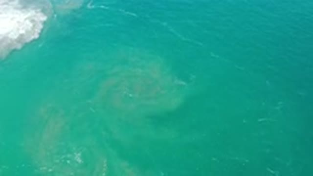 SAN JOSE DEL CABO MEXICO-2020: Sea Near A Frozen Beach Of Deep Dark Waters With