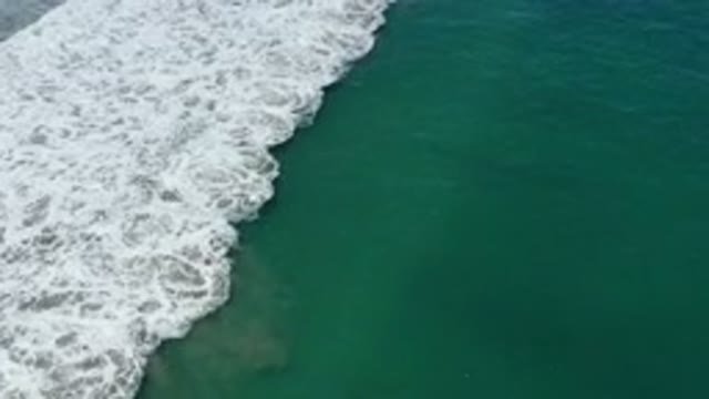 SAN JOSE DEL CABO MEXICO-2020: Sand Upturning From Strong Currents And Waves