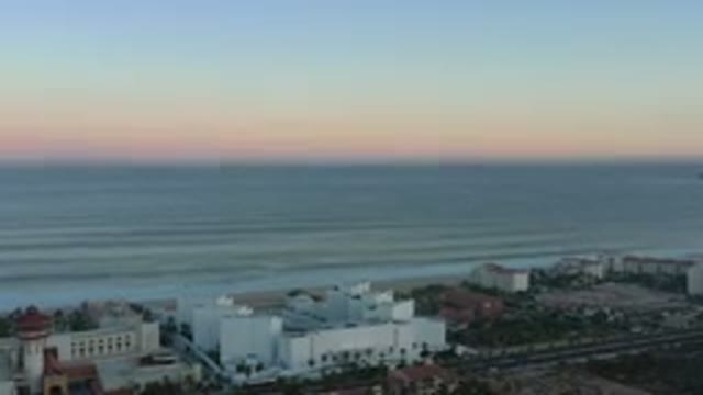SAN JOSE DEL CABO MEXICO-2020: Beautiful Dawn On The Horizon Of The Sea Turning