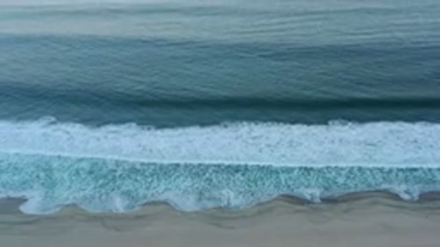 SAN JOSE DEL CABO MEXICO-2020: Waves Look Like Thick Milk Shake Beach Sand River
