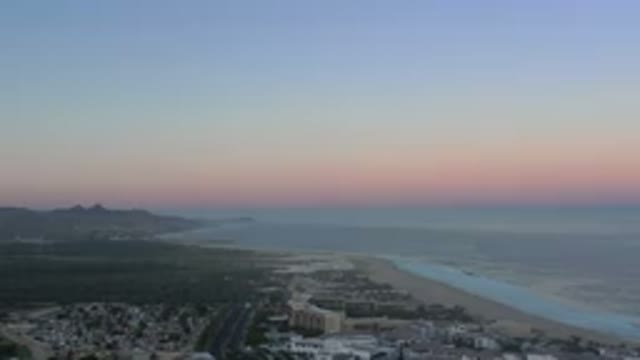 SAN JOSE DEL CABO MEXICO-2020: A Beautiful Mountain Is Surrounded By A
