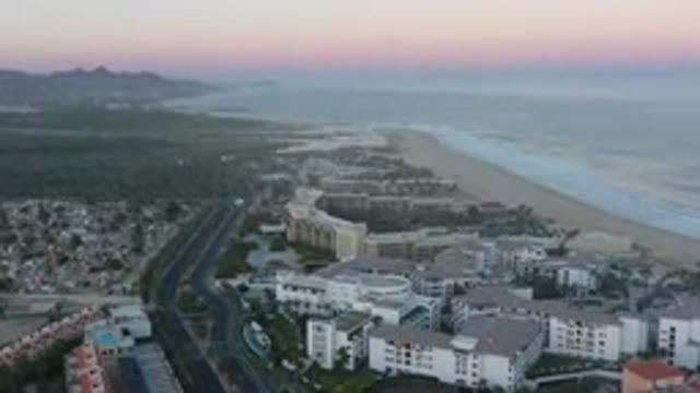SAN JOSE DEL CABO MEXICO-2020: Aerial View Of An Area Consisting Of Buildings