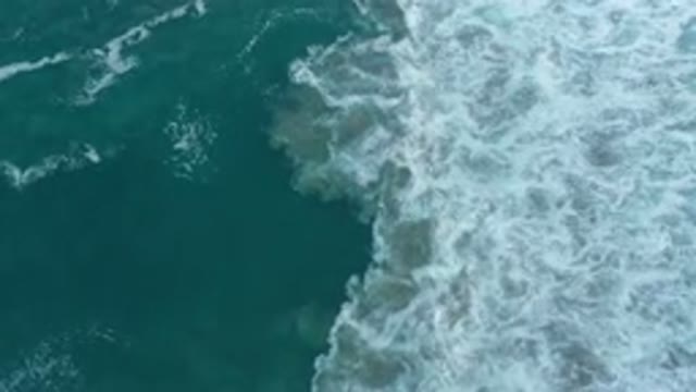 SAN JOSE DEL CABO MEXICO-2020: Waves In The Ocean Front Sea They Are Blue And