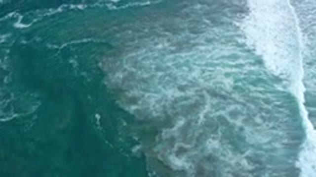 SAN JOSE DEL CABO MEXICO-2020: Slow Moving Drone Footage Above A Beach With
