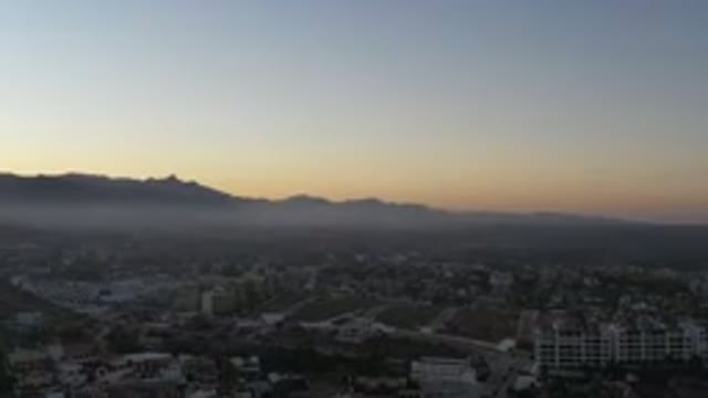 SAN JOSE DEL CABO MEXICO-2020: Drone Gets Bird's-Eye View Of What's In Front Of It