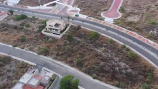 SAN JOSE DEL CABO MEXICO-2020: Top View Of A Landscape With Buildings And Hills