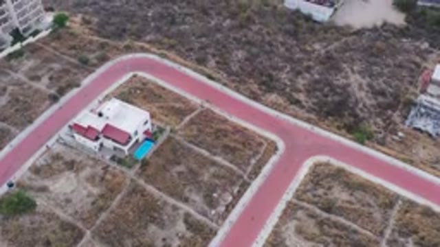 SAN JOSE DEL CABO MEXICO-2020: A View Of A Rural Area With Buildings Fields And Roads