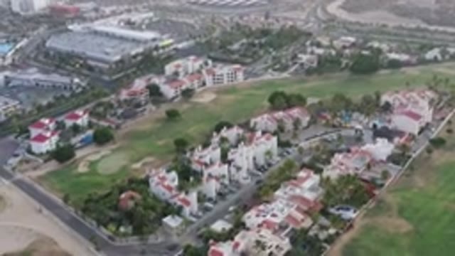 SAN JOSE DEL CABO MEXICO-2020: Aerial Footage From Airborne Vehicle Surveys