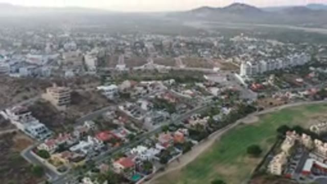 SAN JOSE DEL CABO MEXICO-2020: Amazing Views From High Above That Show The