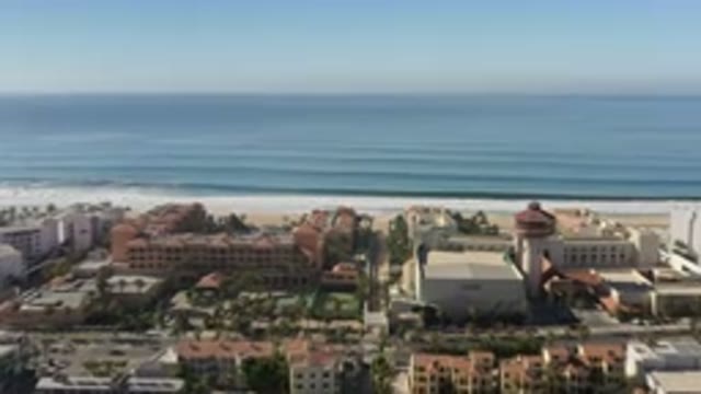 LOS CABOS MEXICO-2020: Stunning Resort View From A Beautiful Beach And A Blue