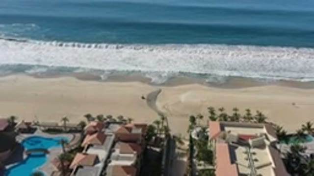 LOS CABOS MEXICO-2020: Beautiful Sea Shore And Sea Waves