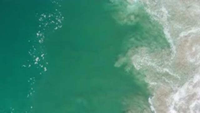 LOS CABOS MEXICO-2020: Beautiful Drone Footage Flying Above The Ocean Showcasing