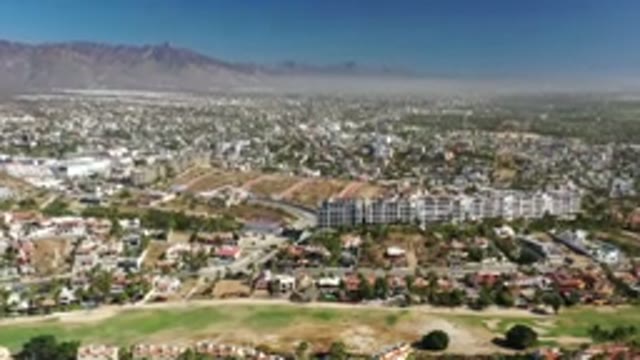 LOS CABOS MEXICO-2020: Beautiful City Has Vast Fields Of Grass Plenty Of