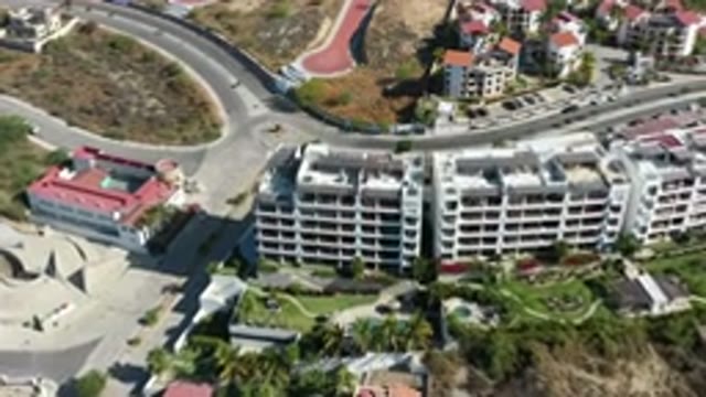 LOS CABOS MEXICO-2020: Aerial View Of The City Of Los Cabos In Mexico Where You