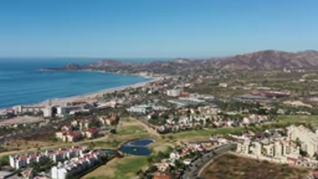LOS CABOS MEXICO-2020: Great View Over Rich Neighbourhood Besides The Ocean