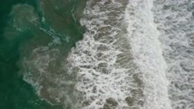 LOS CABOS MEXICO-2020: Strong Movement In The Ocean Has A Ripple Effect That Is