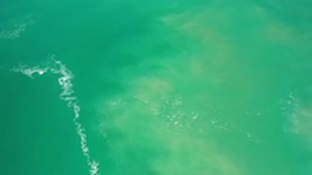 LOS CABOS MEXICO-2020: Gorgeous High Up Sky View Of The Calm Turquoise Ocean