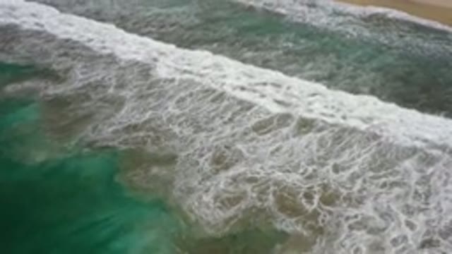 LOS CABOS MEXICO-2020: The Big Ocean Has A Ripple Effect That Is Pushing Up To