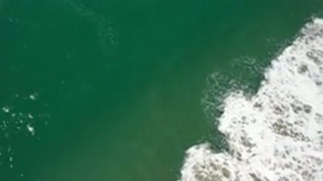 LOS CABOS MEXICO-2020: Water Rushing And Flowing Back And Forth Violently