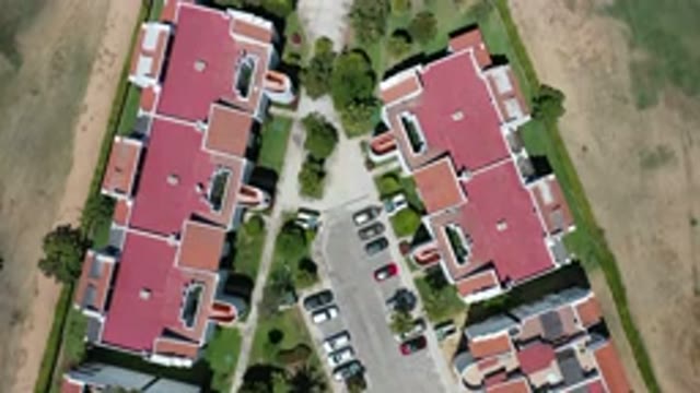 LOS CABOS MEXICO-2020: Aerial View Of Buildings Cars And Trees