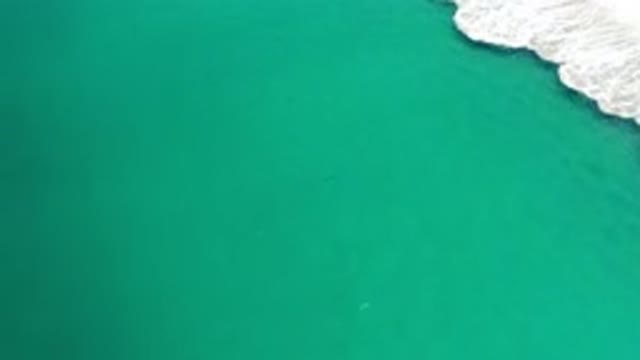 LOS CABOS MEXICO-2020: Teal Ocean Has A Ripple Effect That Has White Waves