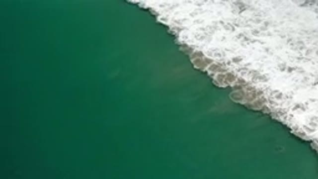 LOS CABOS MEXICO-2020: The Sea Current Breaks The Waves Towards The Coast